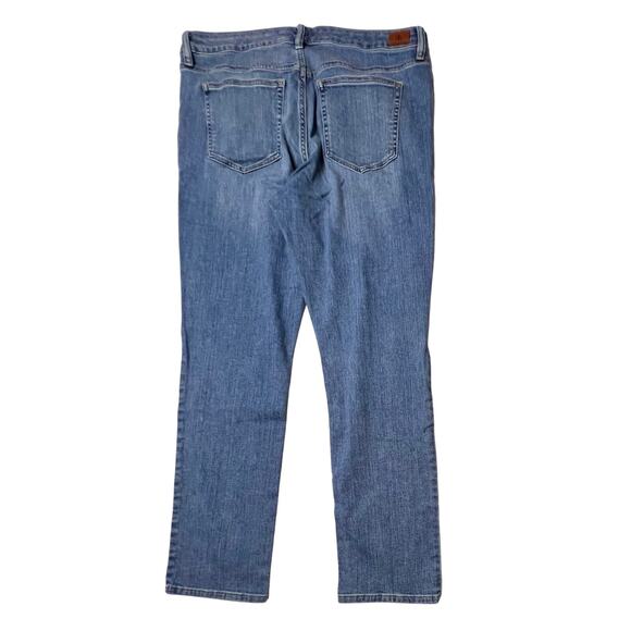 Lauren Ralph Lauren Mid Rise Stretch Straight Leg Blue Jeans 14 Casual ED - Picture 9 of 12